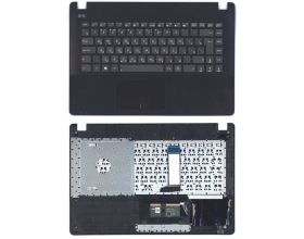 Клавиатура для ноутбука Asus X451 X451CA черная топ-панель