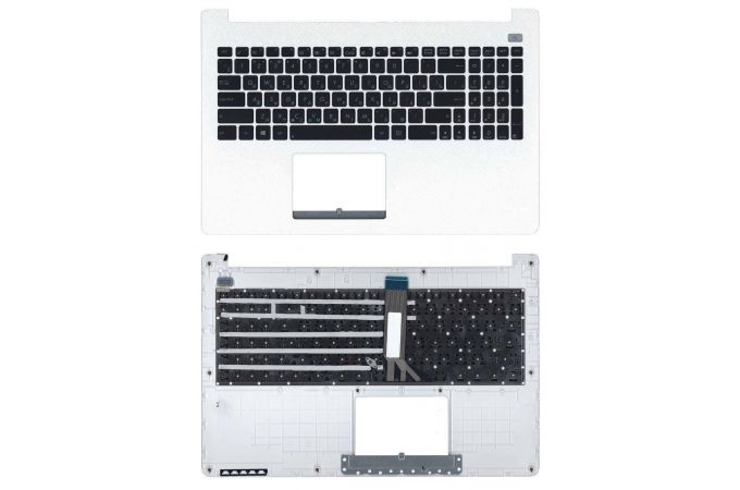 Клавиатура для ноутбука Asus X502 топ-панель белая