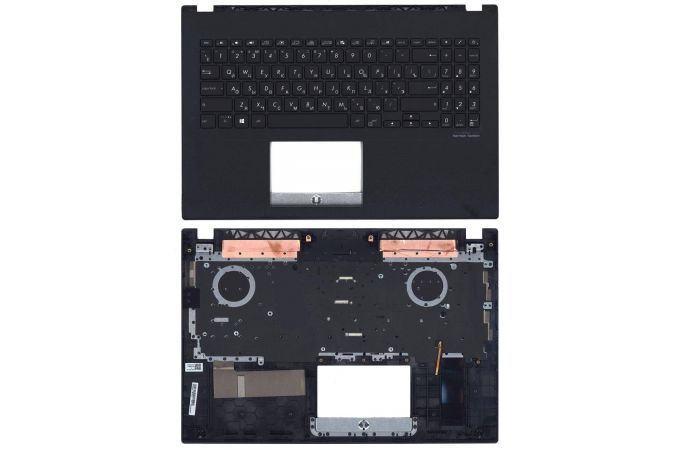 Клавиатура для ноутбука Asus X571 GT топ-панель черная