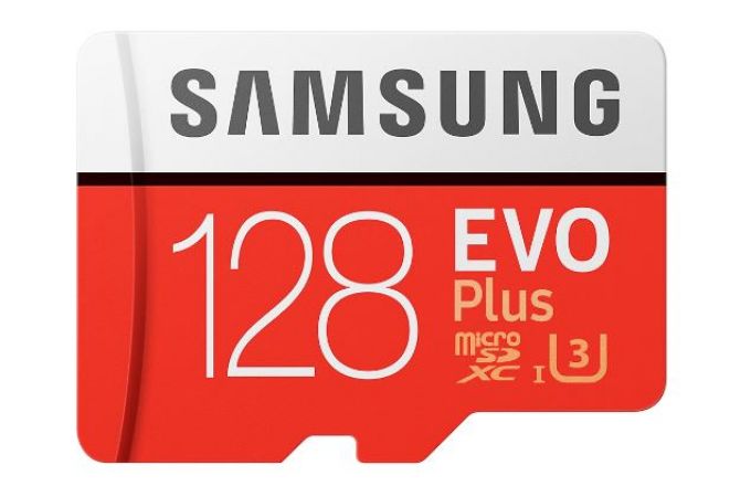 Карта памяти MicroSDXC_128 Gb Samsung EVO PLUS 100/60Mb/s  MB-MC128HA/RU / Read 100Mb/s / Write 60mb/s