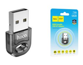 Адаптер USB Bluetooth 5.0 HOCO UA28 USB BT adapter (USB 2.0)