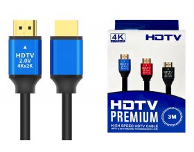 Кабель HDMI (папа - папа) 3 м (V2.0) 4K в коробке