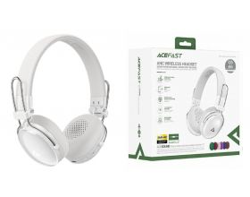 Наушники мониторные беспроводные ACEFAST H7 active noise reduction, Peael White