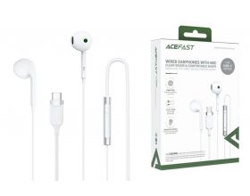 Наушники проводные ACEFAST L7 USB-C with mic White