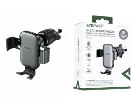 Держатель автомобильный для телефона ACEFAST D38 gravity car holder for air vent Metal gray
