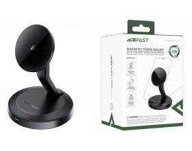 Беспроводное зарядное устройство ACEFAST E26 desktop mobile phone wireless charging holder , Black