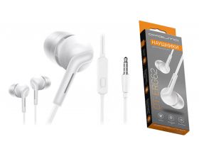 Наушники вакуумные проводные Орбита OT-ERG62 3.5мм Белые