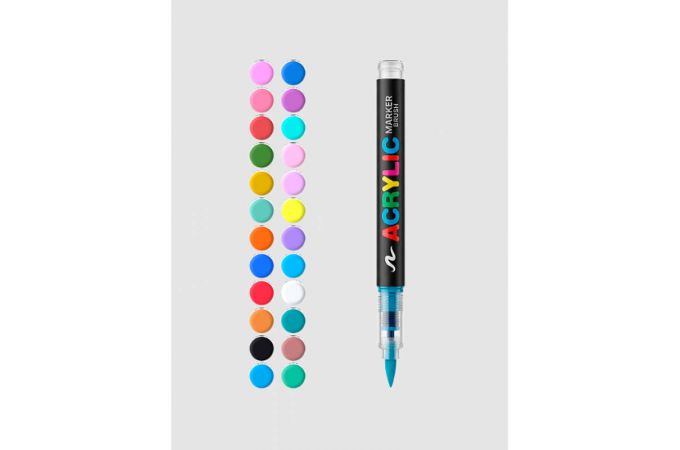Набор акриловых маркеров Орбита OT-OCL05 24 штуки