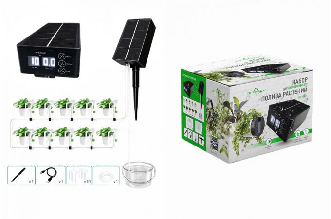 Набор для автоматического полива растений Огонек OG-HOG21 (10 горшков)