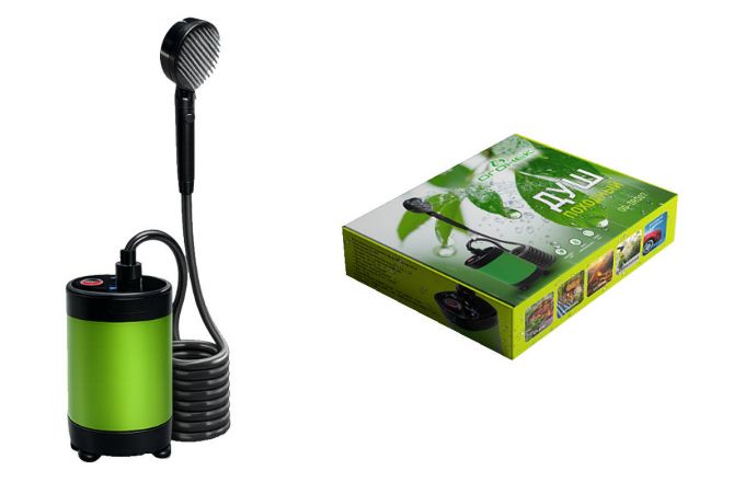 Душ походный аккумуляторный Огонек OG-TRD07 (9000мА)