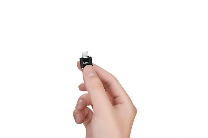 Переходник OTG HOCO UA5 с разъема USB на Type-C