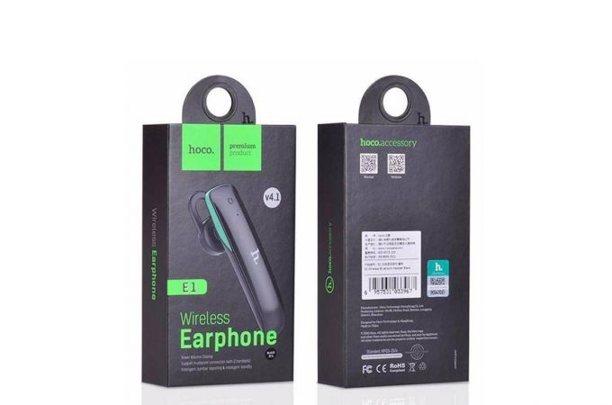 Bluetooth гарнитура HOCO E1 (белый)