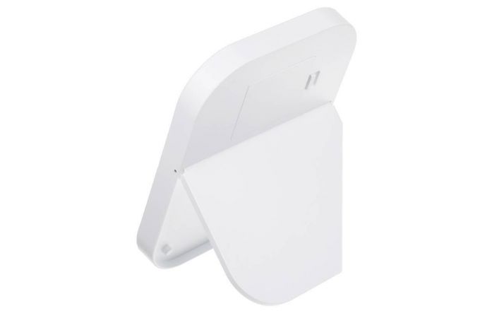 Зеркало настольное с LED-подсветкой, 4хААА, USB-провод, пластик, стекло, 18,5х13,8х5см, цвет РОЗОВЫЙ, 347-091