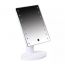 Зеркало с LED-подсветкой, USB, 4хААА, пластик, стекло, 16,7х27см, цвет БЕЛЫЙ, 347-095