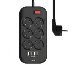 Сетевой фильтр питания LDNIO SE6403 (Орбита)