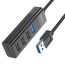 Разветвитель USB HUB 3.0 HOCO HB25 на 4 порта 1xUSB3.0 + 3xUSB2.0 (Black)