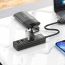 Разветвитель USB HUB 3.0 HOCO HB25 на 4 порта 1xUSB3.0 + 3xUSB2.0 (Black)