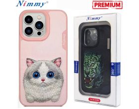 Чехол для телефона NIMMY с вышивкой iPhone 14 PRO (котёнок)