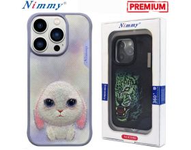 Чехол для телефона NIMMY с вышивкой iPhone 14 PRO MAX (зайчик)