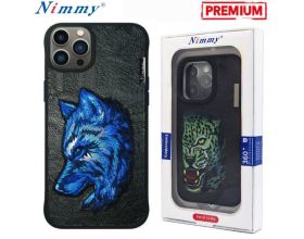 Чехол для телефона NIMMY с вышивкой iPhone 13 PRO MAX (волк)