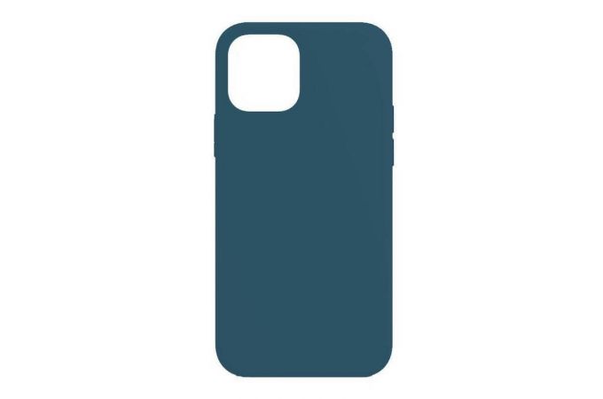 Чехол для iPhone 15 (6,1) Silicone Case Soft Touch (космический синий)