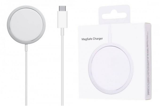 Беспроводное зарядное устройство for Apple Watch magsafe charger (copy 1.1) белое