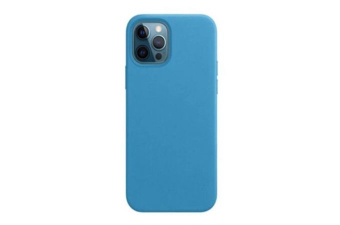 Чехол для iPhone 11 (6.1) Silicone Case Soft Touch (небесно-голубой)