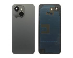 Задняя крышка для Tecno Spark 40C (KM4k) + стекло камеры (черный) HQ