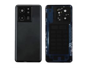 Задняя крышка для Xiaomi 13T (2306EPN60G)/ 13T Pro (23078PND5G) + стекло камеры (черный) орг