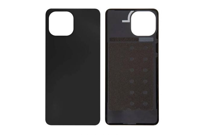 Задняя крышка для Xiaomi Mi 11 Lite 4G/ 5G/ 11 Lite 5G NE (M2101K9AG/ M2101K9G/ 2109119DG) (черный) 100%
