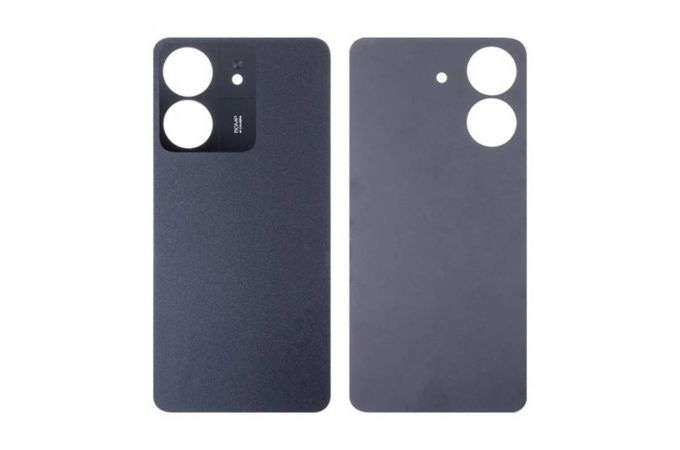 Задняя крышка для Xiaomi Redmi 13С 4G (23100RN82L/ 23108RN04Y) (черный) HQ