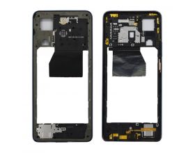 Средняя часть для Infinix Hot 40 Pro (X6837) (рамка задней крышки) черный