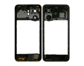 Средняя часть для Infinix Hot 50i (X6531) (рамка задней крышки) черный