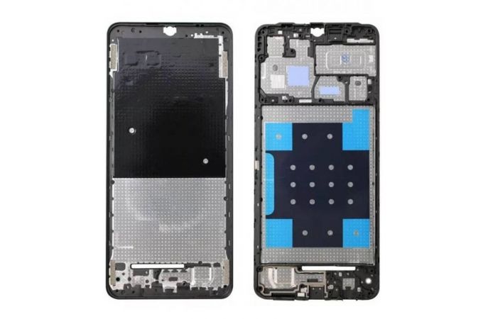 Средняя часть для Samsung A065F Galaxy A06 (рамка дисплея) черный