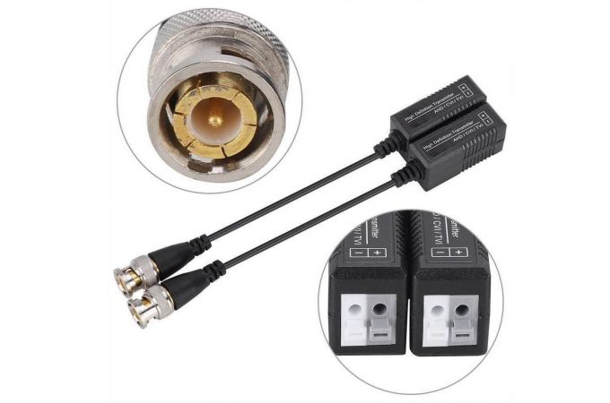 Приёмопередатчик пассивный Орбита OT-VNP15 по витой паре (Push зажим)