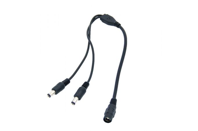 Разветвитель питания для в/камер Орбита OT-VNP26 на 2 штекера (УПАКОВКА 10 ШТ)