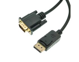 Кабель DisplayPort DP (M) --> VGA (M) Орбита OT-AVW45 1.8м