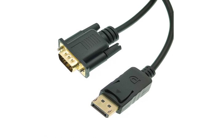 Кабель DisplayPort DP (M) --> VGA (M) Орбита OT-AVW45 1.8м