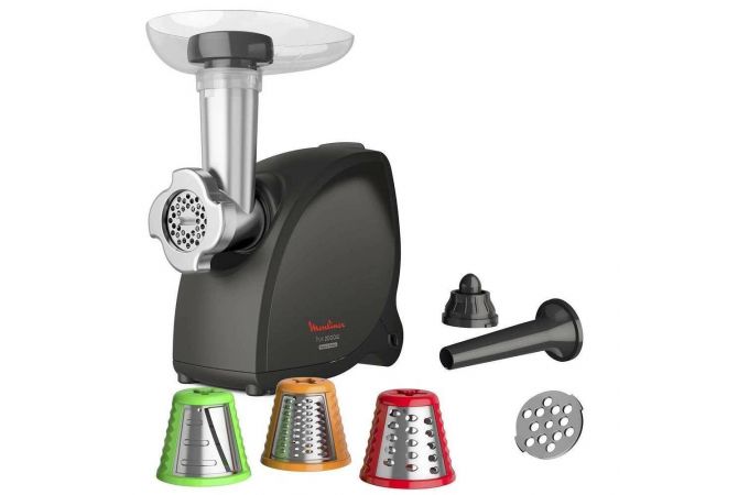 Мясорубка MOULINEX ME 472832 2000 Вт, 2,3 кг/мин, шинковки и терки