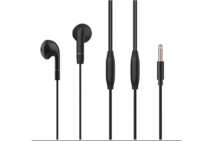 Наушники вакуумные проводные Celebrat G8 Jack 3,5 кабель 1,2 м. (черный)