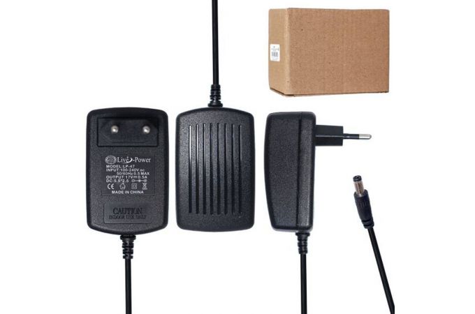 Блок питания Live-Power  17V  LP47  17V/0,5A  (5,5*2,5)