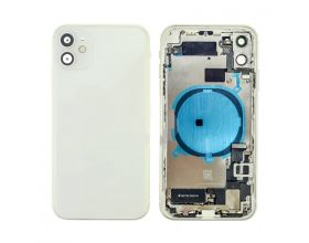Корпус для iPhone 11 в сборе со шлейфами (белый) с разбора