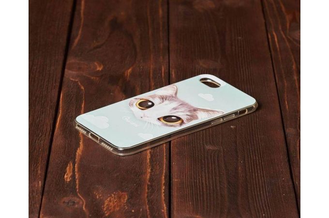 Чехол для iPhone 7/8 с рисунком "Кот Gurumi "