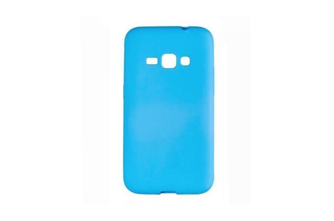 Чехол для Samsung J1 2016 (J120) тонкий (голубой)