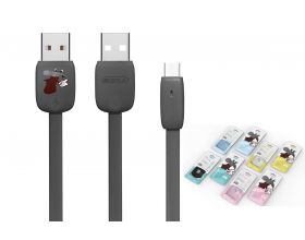 Кабель USB - MicroUSB EZRA DC02, 2.1A (черный) 1.2м