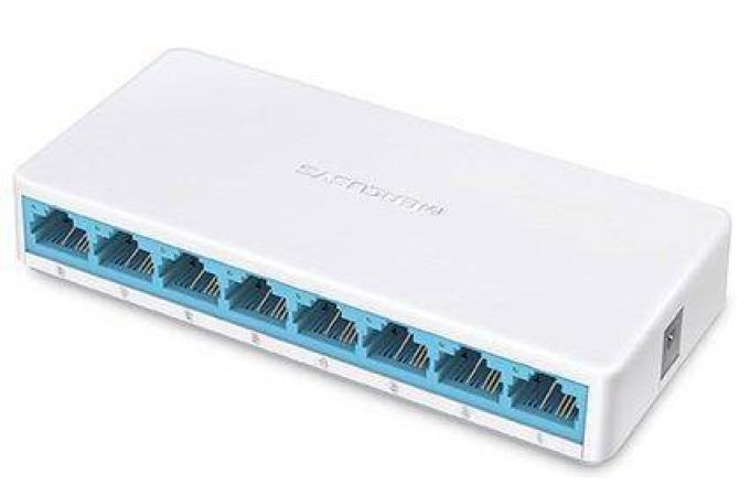 Коммутатор Mercusys MS108 8x100Mb неуправляемый