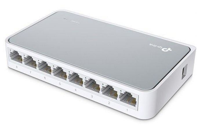 Коммутатор TP-Link TL-SF1008D 8x100Mb неуправляемый