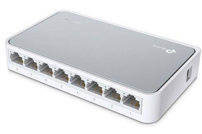 Коммутатор TP-Link TL-SF1008D 8x100Mb неуправляемый