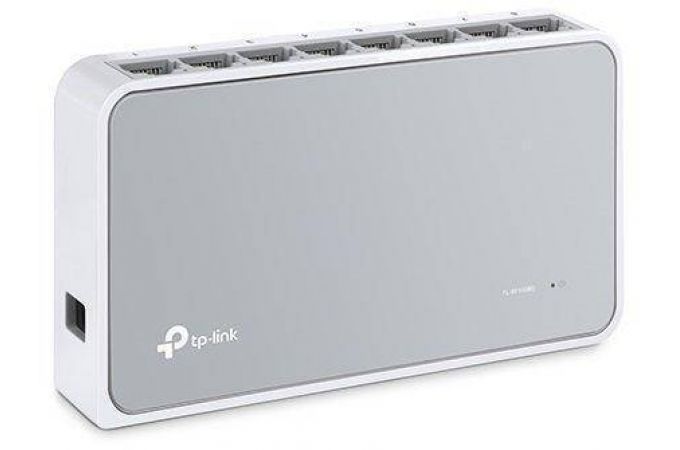 Коммутатор TP-Link TL-SF1008D 8x100Mb неуправляемый