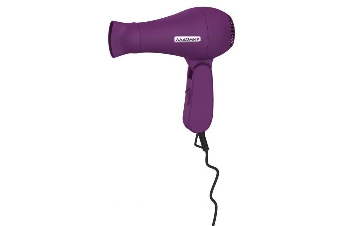 Фен ЛАДОМИР ТA116 1000Вт, концентратор, складная ручка